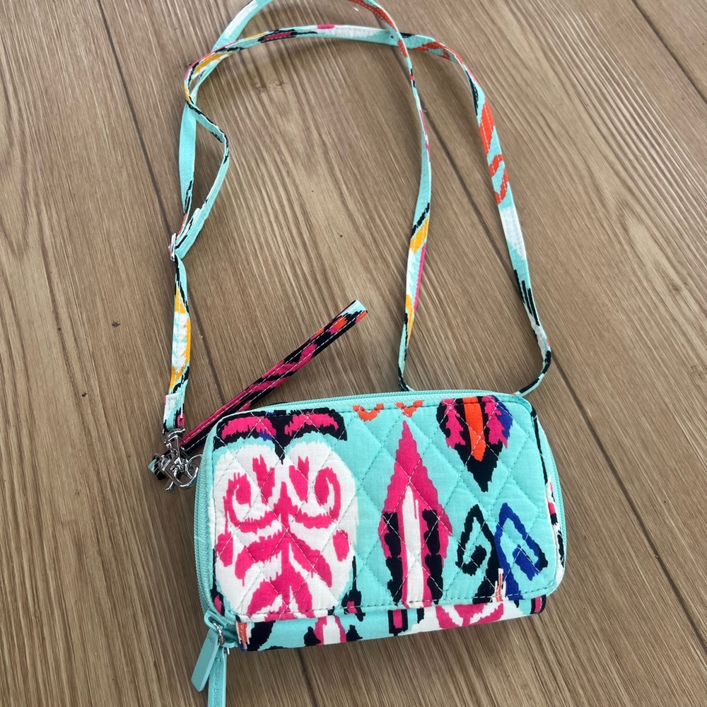 Vera Bradley Lighten Up Pueblo All in One Crossbody Wallet Pueblo NWNT Wristlet - Picture 4 of 6
